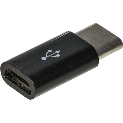 Link LKADAT112 Cambiador de género USB C USB B - Negro Link LKADAT112 Cambiador de género USB C USB B - Negro