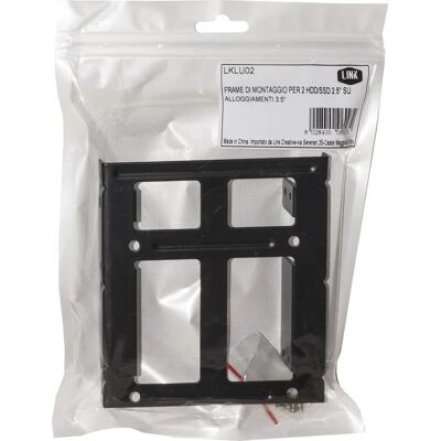 Link Accessori LKLU02 Computer Gehäuse-Teil HDD-Schacht - Unterstützt 2,5" Laufwerke Link Accessori LKLU02 Computer Gehäuse-Teil HDD-Schacht - Unterstützt 2,5" Laufwerke