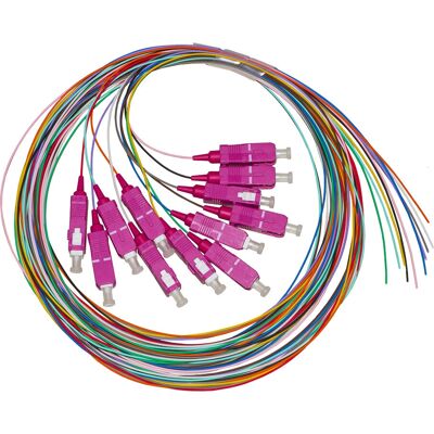 LINK LKSC12PT4 Fiber Optic Cable 1m - Multimode OM4, SC, 12 Pack LINK LKSC12PT4 Fiber Optic Cable 1m - Multimode OM4, SC, 12 Pack