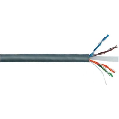 Link LK305U6ER Netzwerkkabel - 305m Cat6 U/UTP, Grau Link LK305U6ER Netzwerkkabel - 305m Cat6 U/UTP, Grau