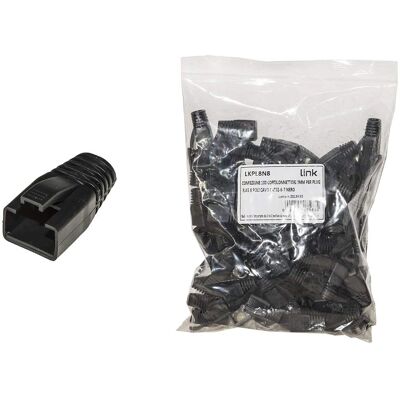 Generic RJ45 8P8C connector covers - black Generic RJ45 8P8C connector covers - black