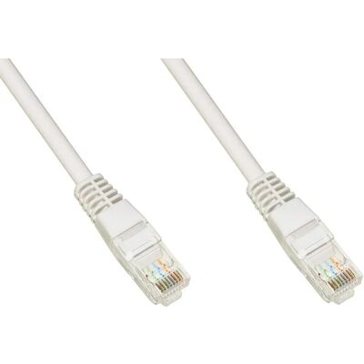 Upplysningskabel Cat 5e 1m - Icke-skärmad Grå Upplysningskabel Cat 5e 1m - Icke-skärmad Grå