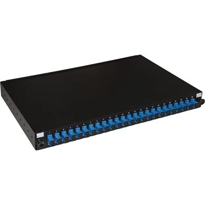 Pannello Fibra Ottica LINK 19'' con 24 Adattatori Simplex Singlemode - Pannello Fibra Pannello Fibra Ottica LINK 19'' con 24 Adattatori Simplex Singlemode - Pannello Fibra