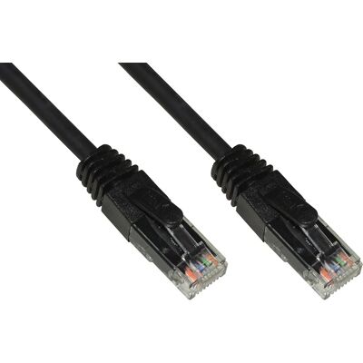 Link Accessori LK6AU015BL Netzwerkkabel - 1,5m, Schwarz, Cat6a U/UTP Link Accessori LK6AU015BL Netzwerkkabel - 1,5m, Schwarz, Cat6a U/UTP