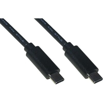Link Zubehör LKCC21 USB C Kabel 1m - USB 3.2 Gen 2 - Schwarz Link Zubehör LKCC21 USB C Kabel 1m - USB 3.2 Gen 2 - Schwarz