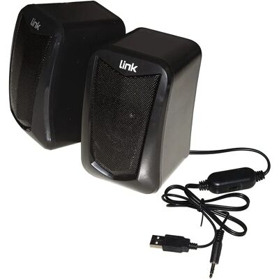 Link 5W USB Audio-Lautsprecher - PC Lautsprecher Link 5W USB Audio-Lautsprecher - PC Lautsprecher