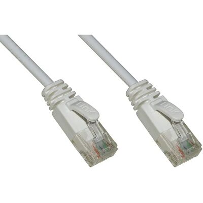 Emmegi LK6U0025S - Netwerkkabel, grijs, categorie 6 UTP, slank Emmegi LK6U0025S - Netwerkkabel, grijs, categorie 6 UTP, slank