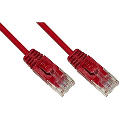 Link Câble Cat6 Non Blindé UTP Rouge Fin Link Câble Cat6 Non Blindé UTP Rouge Fin