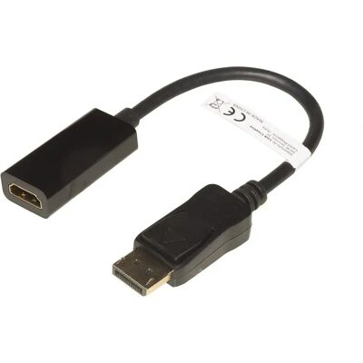 Adaptateur LINK Displayport 1.2 à HDMI 1.4 - Or, 4K@30Hz, 20cm - Publicité Adaptateur LINK Displayport 1.2 à HDMI 1.4 - Or, 4K@30Hz, 20cm - Publicité
