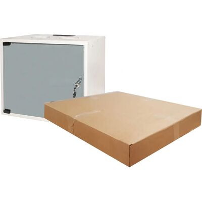 Link LK1909U40E Wandmontierter 9U Rack Grau - Rack Schrank Link LK1909U40E Wandmontierter 9U Rack Grau - Rack Schrank