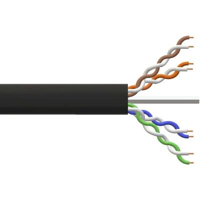 LINK LK305U6CEST Netzwerkkabel - Außen, Schwarz, 305m LINK LK305U6CEST Netzwerkkabel - Außen, Schwarz, 305m