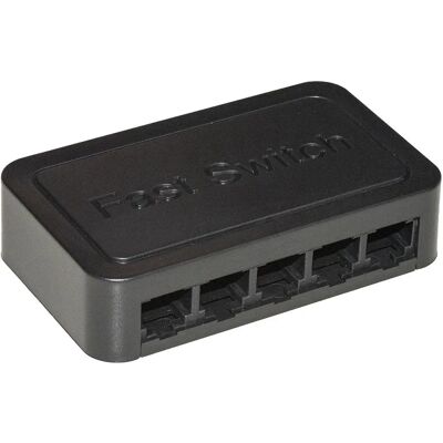 Link 5-port Fast Ethernet Switch - Nätverksenhet Link 5-port Fast Ethernet Switch - Nätverksenhet