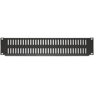 Panel ventilado LINK 2U para racks de 19" - Negro Panel ventilado LINK 2U para racks de 19" - Negro