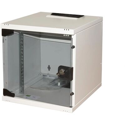 LINK 6U 10'' 300mx300mm Stahlnetzwerkschrank - Grau LINK 6U 10'' 300mx300mm Stahlnetzwerkschrank - Grau