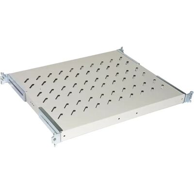 Étagère universelle en acier Link 19" réglable 370-450mm Gris - Publicité Étagère universelle en acier Link 19" réglable 370-450mm Gris - Publicité