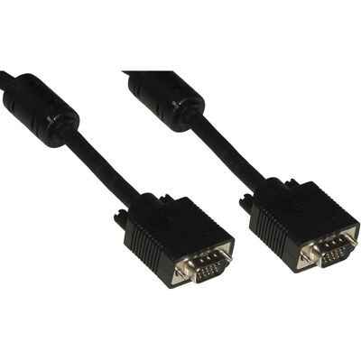 LINK VGA-kabel 3m - Alla ledare anslutna - Stödjer alla VGA-signaler LINK VGA-kabel 3m - Alla ledare anslutna - Stödjer alla VGA-signaler