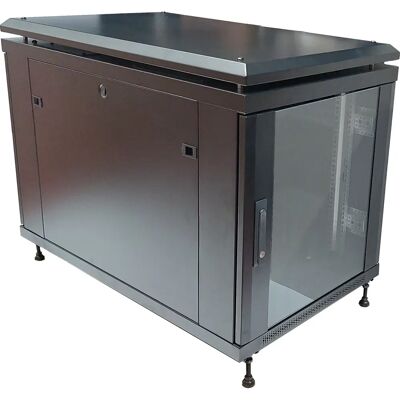 LINK 12U Rack-Schrank - Glastür Schwarz LINK 12U Rack-Schrank - Glastür Schwarz