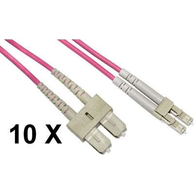 LINK - LKLCSC4501E - Púrpura - 1 m - Cable de fibra óptica LINK - LKLCSC4501E - Púrpura - 1 m - Cable de fibra óptica