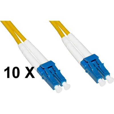 LINK - LKLCLC905E - Jaune - 5m - Câble à fibre optique - Publicité LINK - LKLCLC905E - Jaune - 5m - Câble à fibre optique - Publicité