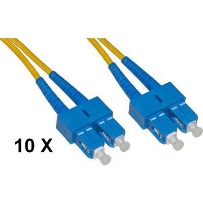 LINK - LKSCSC902E - 2m - SC/SC - Câble fibre optique LINK - LKSCSC902E - 2m - SC/SC - Câble fibre optique