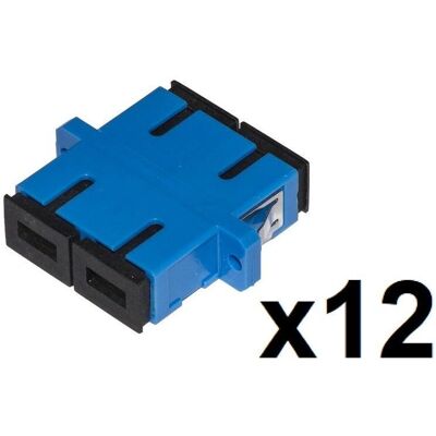 Link - LKSCDS12 - Pack de 12 - SC/SC Duplex Singlemode - Adaptateurs fibre optique Link - LKSCDS12 - Pack de 12 - SC/SC Duplex Singlemode - Adaptateurs fibre optique