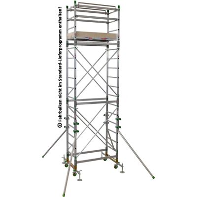 Facal AluMito Maxi - Ponteggio in alluminio - Base 150cm - Botola - 5,4m Facal AluMito Maxi - Ponteggio in alluminio - Base 150cm - Botola - 5,4m