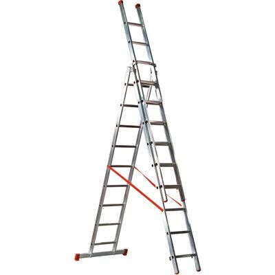 Facal - GENIA S300 - 3x8 Sprossen - Aluminium - Leiter Facal - GENIA S300 - 3x8 Sprossen - Aluminium - Leiter