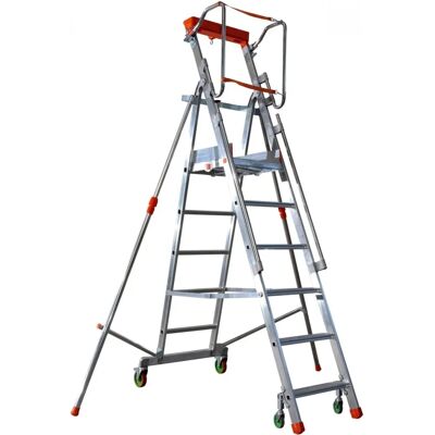 Piattaforma Mobile in Alluminio Matisère - Altezza 3.03m - Scala Piattaforma Mobile in Alluminio Matisère - Altezza 3.03m - Scala