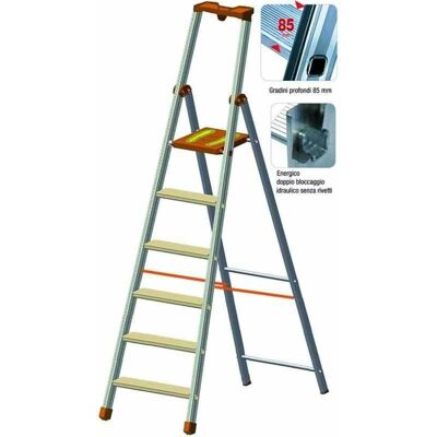 Escalera FACAL Aluminio 4 Peldaños - Uso Profesional y Hogareño Escalera FACAL Aluminio 4 Peldaños - Uso Profesional y Hogareño