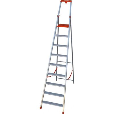 Escalera multifuncional de aluminio FACAL 10 peldaños 4,08 m Escalera multifuncional de aluminio FACAL 10 peldaños 4,08 m