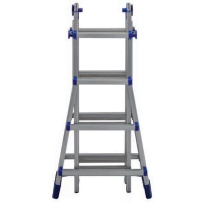 Escalera telescópica FACAL Briko Azul - 3 Configuraciones - 150kg Máximo Escalera telescópica FACAL Briko Azul - 3 Configuraciones - 150kg Máximo