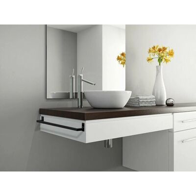 Manillons Torrent - Toallero de latón rectangular 37cm - Montaje en pared Manillons Torrent - Toallero de latón rectangular 37cm - Montaje en pared