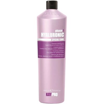 KAYPRO HyaluHair 1L - Shampoo pour cheveux fins et abîmés - Publicité KAYPRO HyaluHair 1L - Shampoo pour cheveux fins et abîmés - Publicité