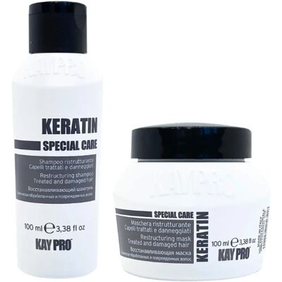 Kit Shampooing et Masque à la Kératine KayPro - Revitalise Cheveux Abîmés - Publicité Kit Shampooing et Masque à la Kératine KayPro - Revitalise Cheveux Abîmés - Publicité
