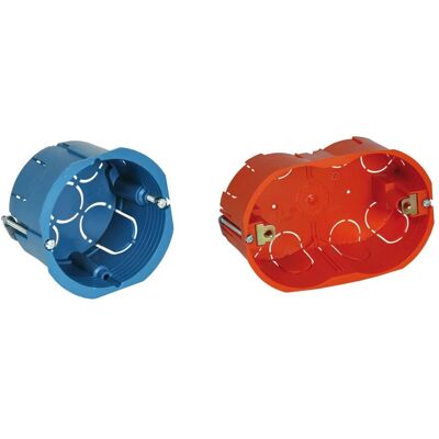 Scatola elettrica modulare Faeg - 3 scomparti - Blu - Montaggio a parete Scatola elettrica modulare Faeg - 3 scomparti - Blu - Montaggio a parete