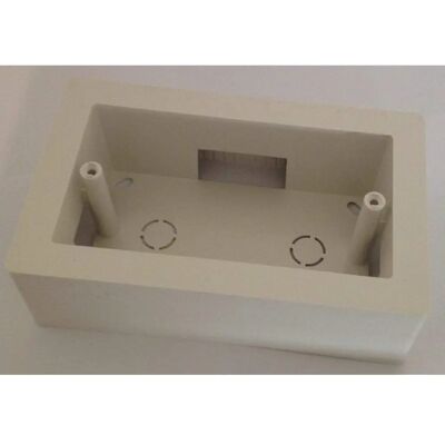 Scatola elettrica modulare bianca FAEG - 4 moduli - IP40 Scatola elettrica modulare bianca FAEG - 4 moduli - IP40