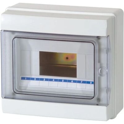 Centralina Faeg - 8 Moduli - Grigia - IP65 - Scatola murale Centralina Faeg - 8 Moduli - Grigia - IP65 - Scatola murale
