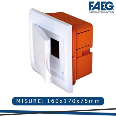 FAEG Centralino 4 Moduli Bianco - Armadio elettrico FAEG Centralino 4 Moduli Bianco - Armadio elettrico