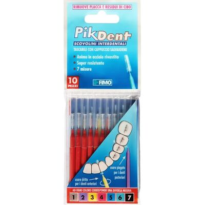 Pikdent Interdentalbürsten - Beschichteter Stahlkern & Tyex Borsten - Größe 4 Rot - Interdentalbürsten Pikdent Interdentalbürsten - Beschichteter Stahlkern & Tyex Borsten - Größe 4 Rot - Interdentalbürsten