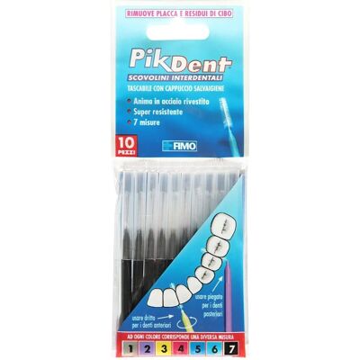 Fimo Pikdent Spazzolino Interdentale Taglia 7 - Spazzolino Interdentale Fimo Pikdent Spazzolino Interdentale Taglia 7 - Spazzolino Interdentale