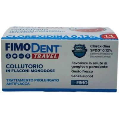 F.I.M.O. SRL Fimodent collutorio da viaggio alla menta - Cura orale F.I.M.O. SRL Fimodent collutorio da viaggio alla menta - Cura orale