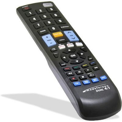 G.B.S. MadeForYou 7001 Controlo Remoto - IR Wireless DTT, DVD, Blu-ray, SAT, TV, VCR G.B.S. MadeForYou 7001 Controlo Remoto - IR Wireless DTT, DVD, Blu-ray, SAT, TV, VCR