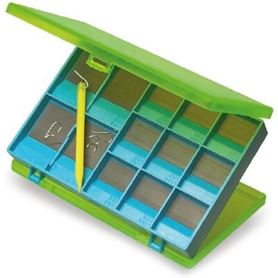 Caja de Pesca Magnética Doble Stonfo - 31 Compartimentos Caja de Pesca Magnética Doble Stonfo - 31 Compartimentos