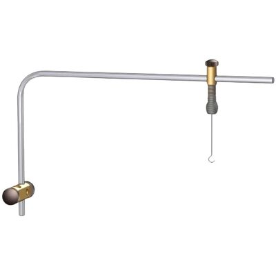 Stonfo Support Plateado - Soporte ajustable para pesca con mosca Stonfo Support Plateado - Soporte ajustable para pesca con mosca
