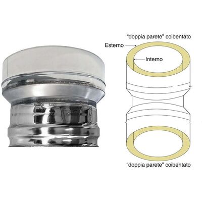 MBM - Riduzione DP-DP - DN200/250 - Inox - Duct reducer MBM - Riduzione DP-DP - DN200/250 - Inox - Duct reducer