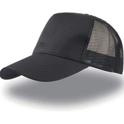 Atlantis Khaki/stone Cotton 5 Panel Trucker Cap - Cap Atlantis Khaki/stone Cotton 5 Panel Trucker Cap - Cap