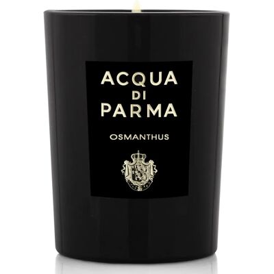 Bougie Osmanthus d'Acqua di Parma - Noir, 200g - Parfum d'intérieur - Publicité Bougie Osmanthus d'Acqua di Parma - Noir, 200g - Parfum d'intérieur - Publicité