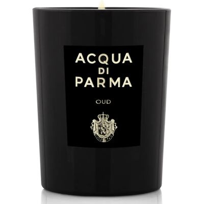 Acqua di Parma Oud Wax Candle - Black, 200g - Home Collection Acqua di Parma Oud Wax Candle - Black, 200g - Home Collection
