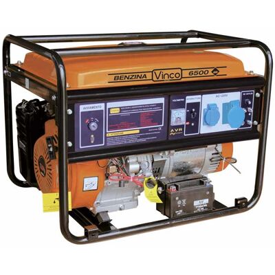 Vinco 60124 Generador - 5,5 kW, Monofásico, Arranque eléctrico - Generador Vinco 60124 Generador - 5,5 kW, Monofásico, Arranque eléctrico - Generador