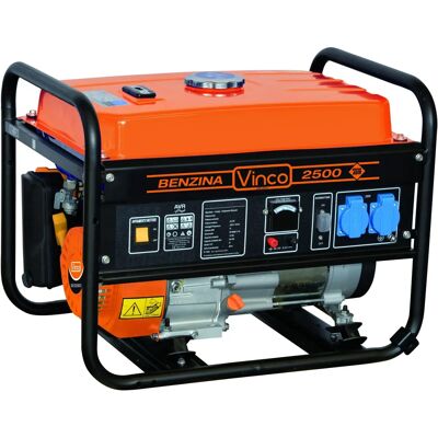 Vinco BDL2500CX - Generador Mono-fase 2.3 kW - AVR - Arranque Manual Vinco BDL2500CX - Generador Mono-fase 2.3 kW - AVR - Arranque Manual